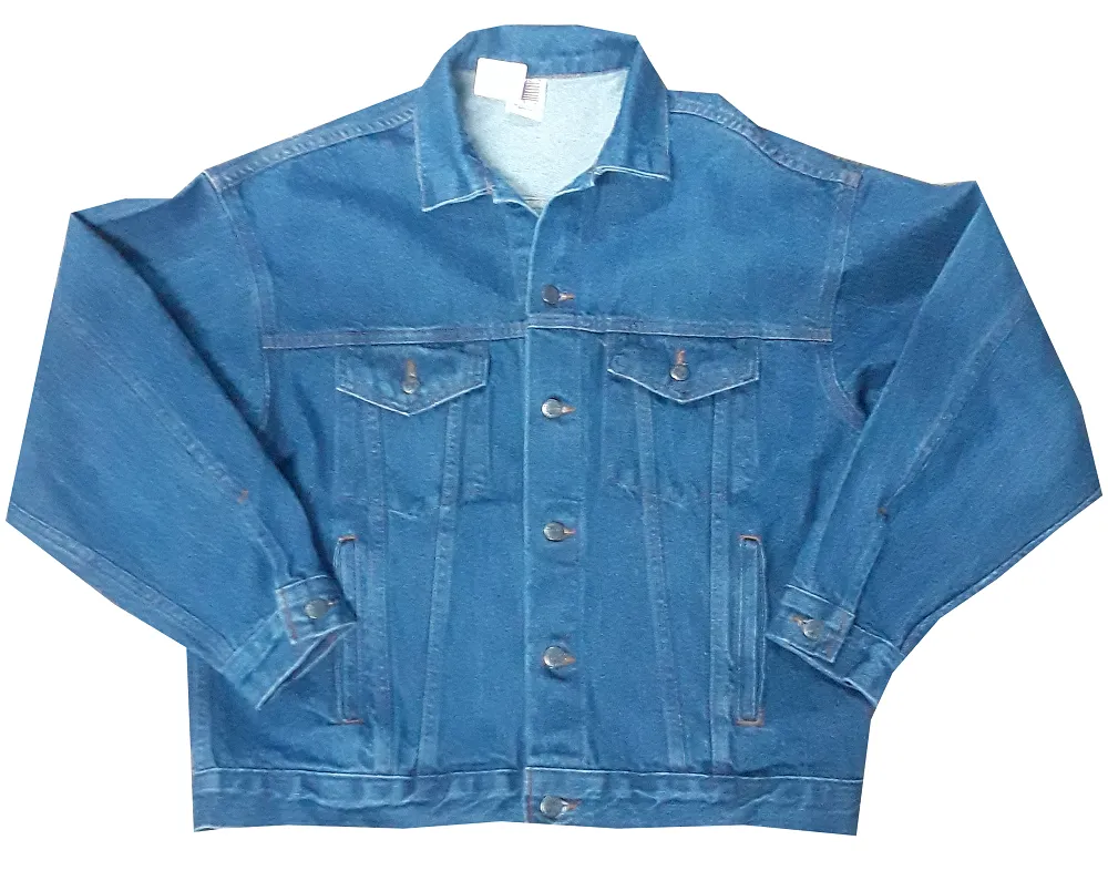 Embossed Denim Jacket