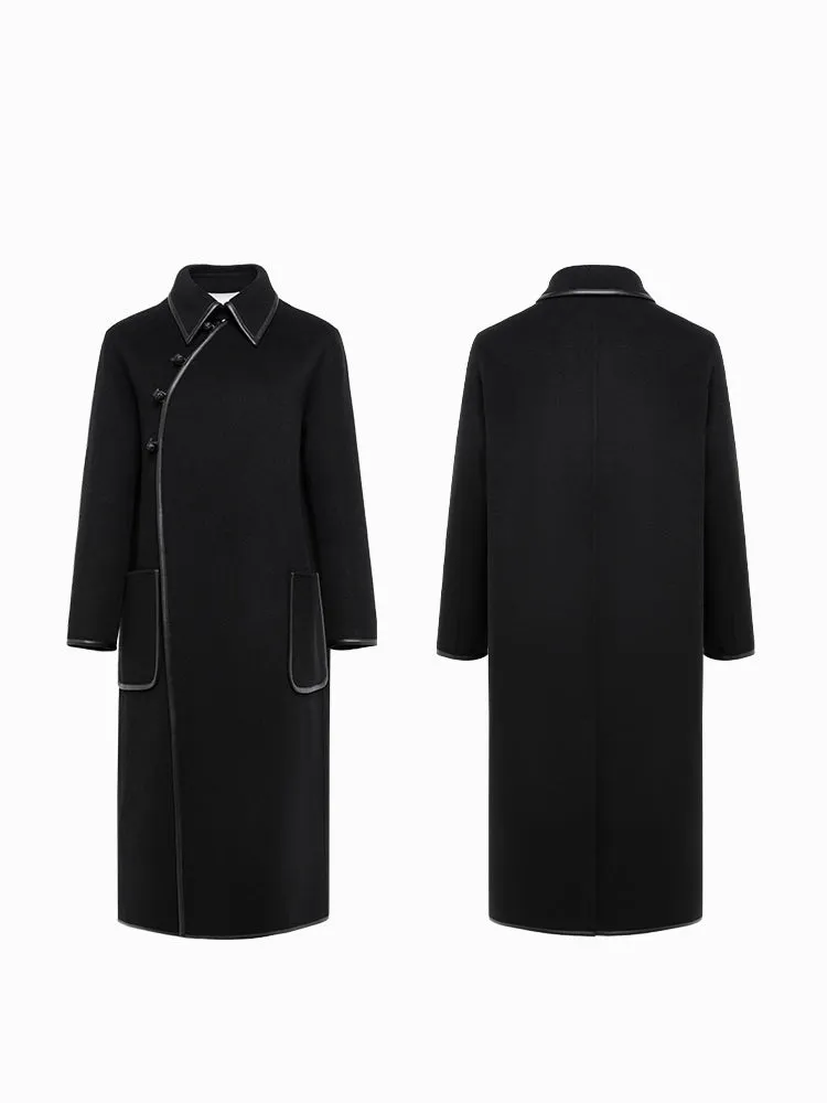 EP YAYING Neo-Chinese style Wool Coat