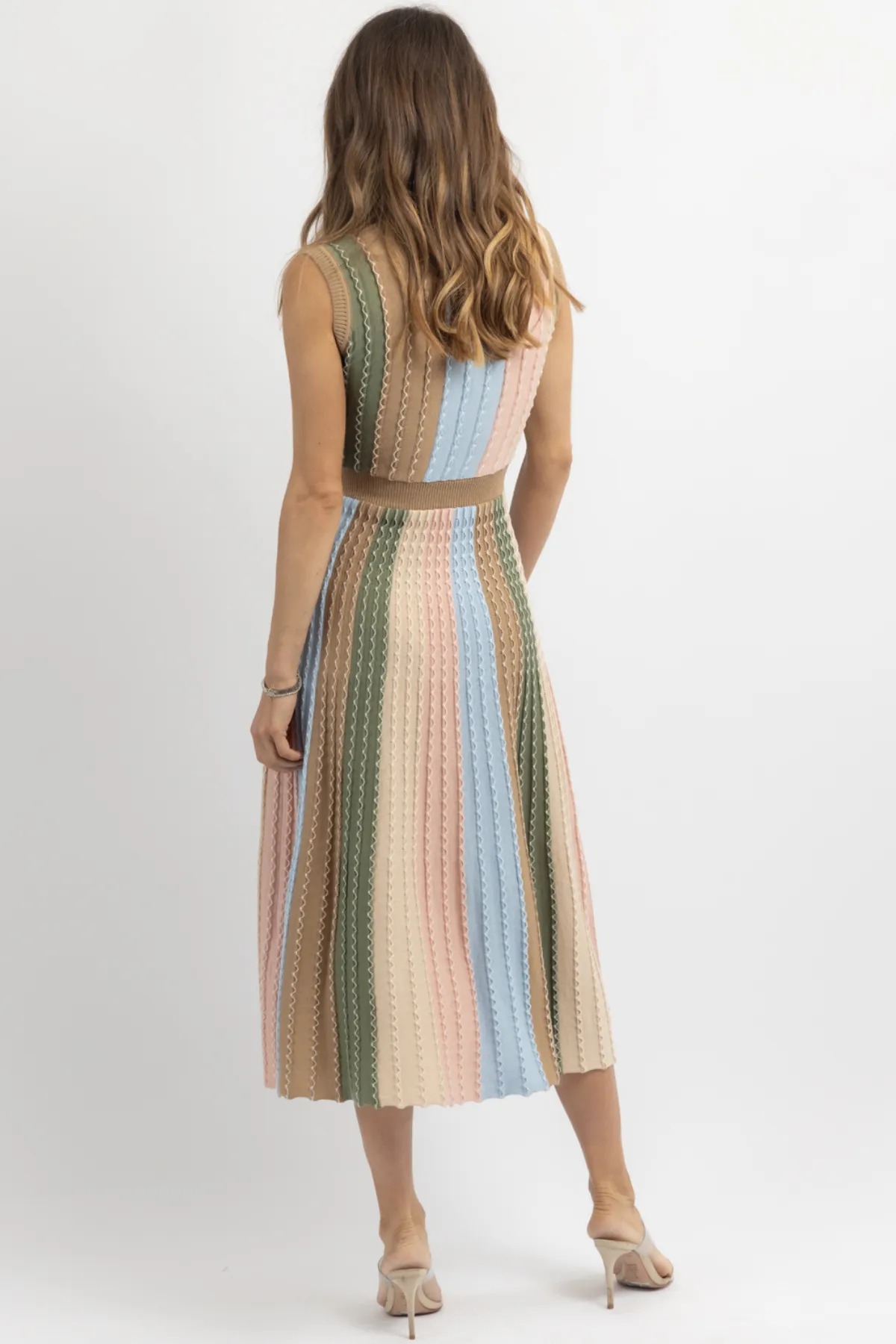 ESTEL STRIPED MIDI DRESS *BACK IN STOCK*