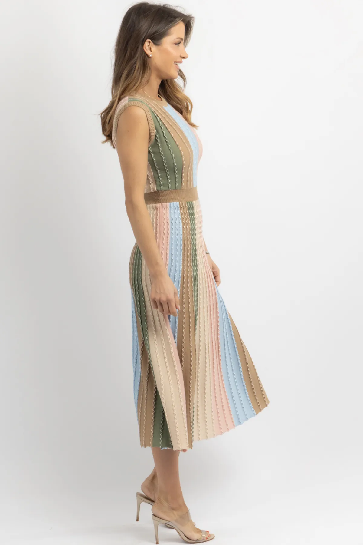 ESTEL STRIPED MIDI DRESS *BACK IN STOCK*