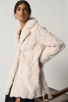 Faux-fur coat