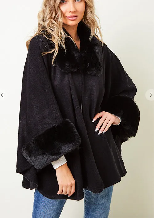 FAUX FUR COAT