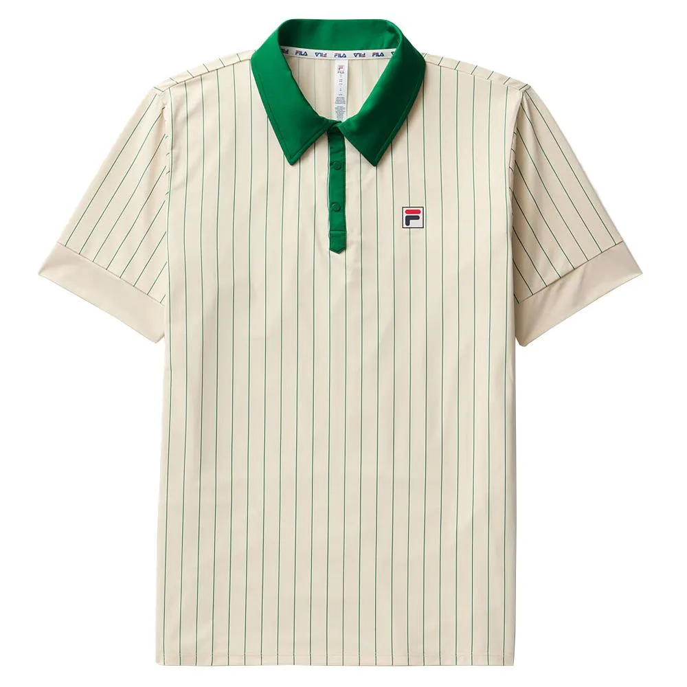 Fila Men's Casa Performance Iconic BB1 Polo - Angora