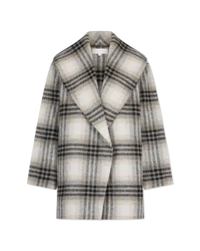 Finley Plaid Coat