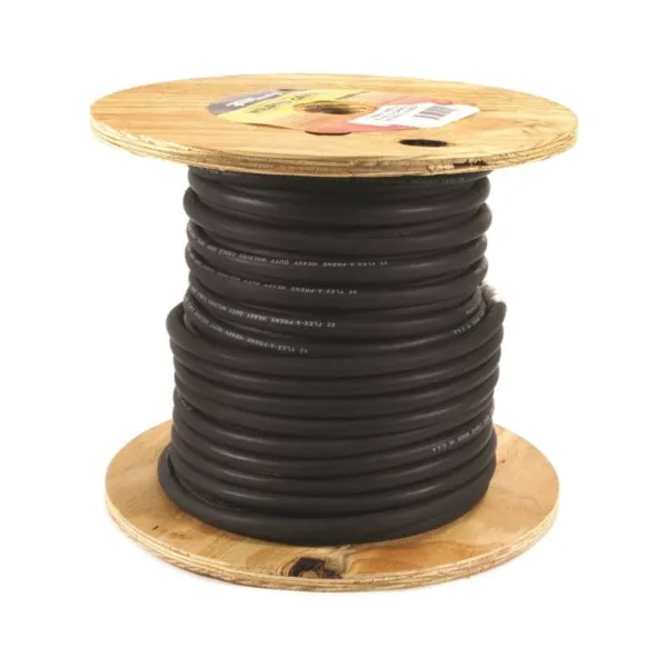 Forney 52024 Welding Cable, 2 AWG Cable, 125 ft L, EPDM Rubber Insulation