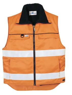 Fristads Bt-544 Polydex® Lined Waistcoat Orange