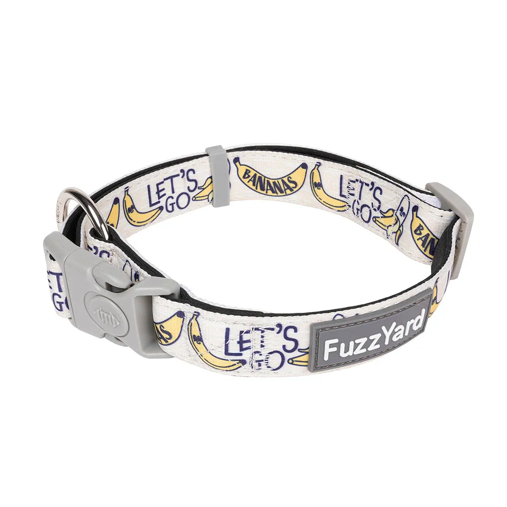 Fuzzyard Dog Collar Go Bananas L 50-65cm