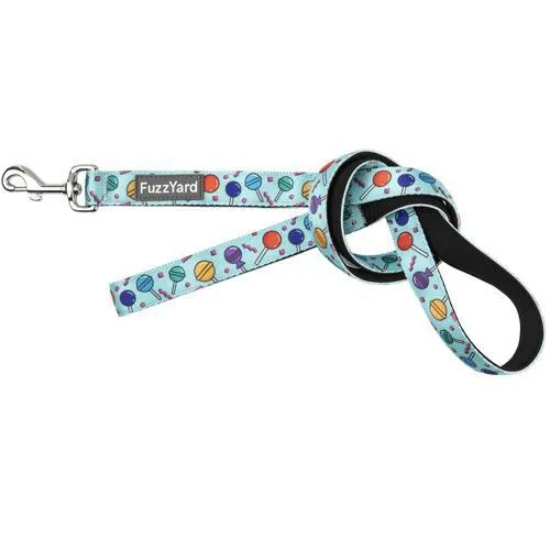 FuzzYard | Hey Suckers! Lollypop Print - Dog Lead