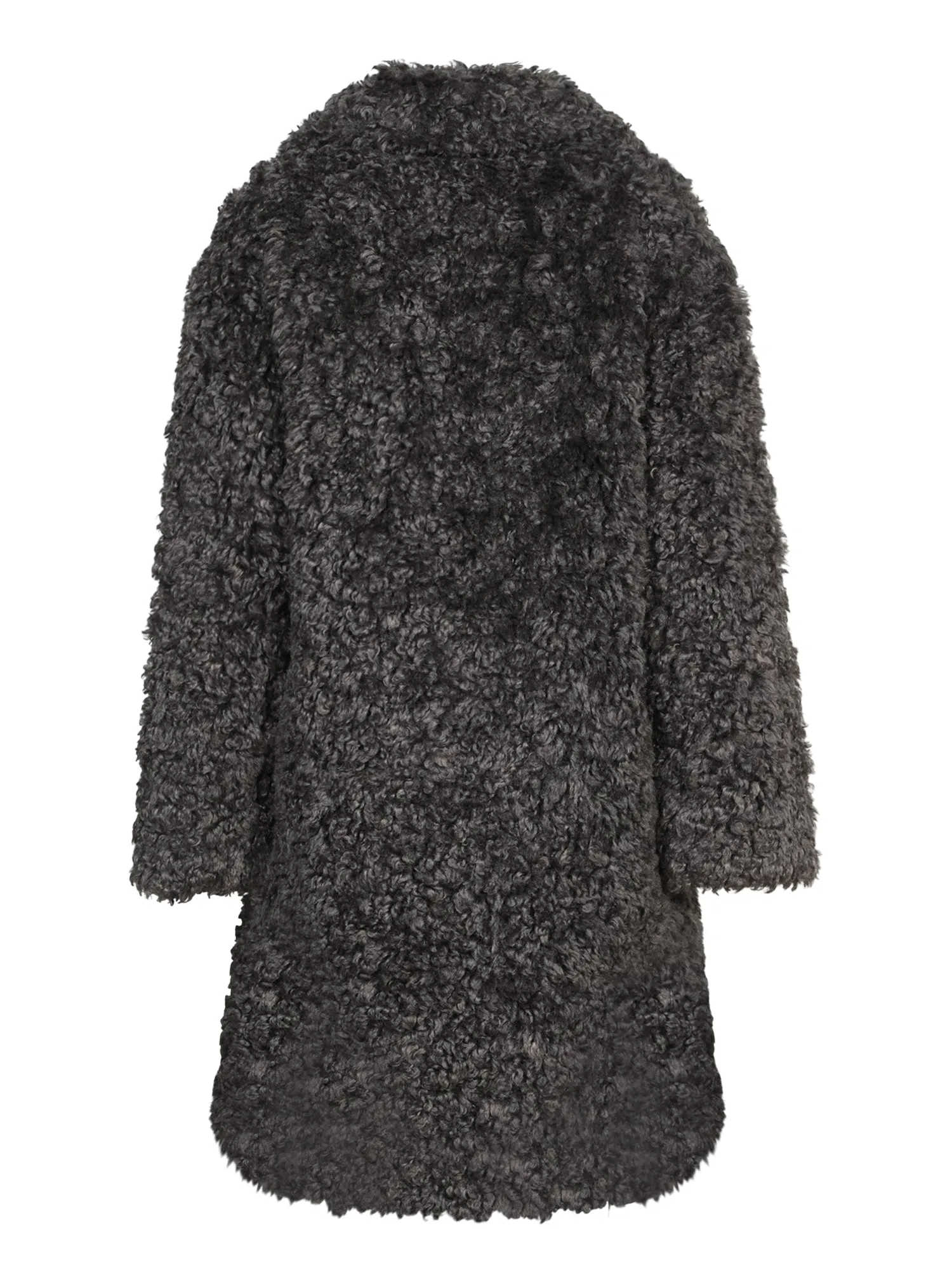 Grey Fur Coat