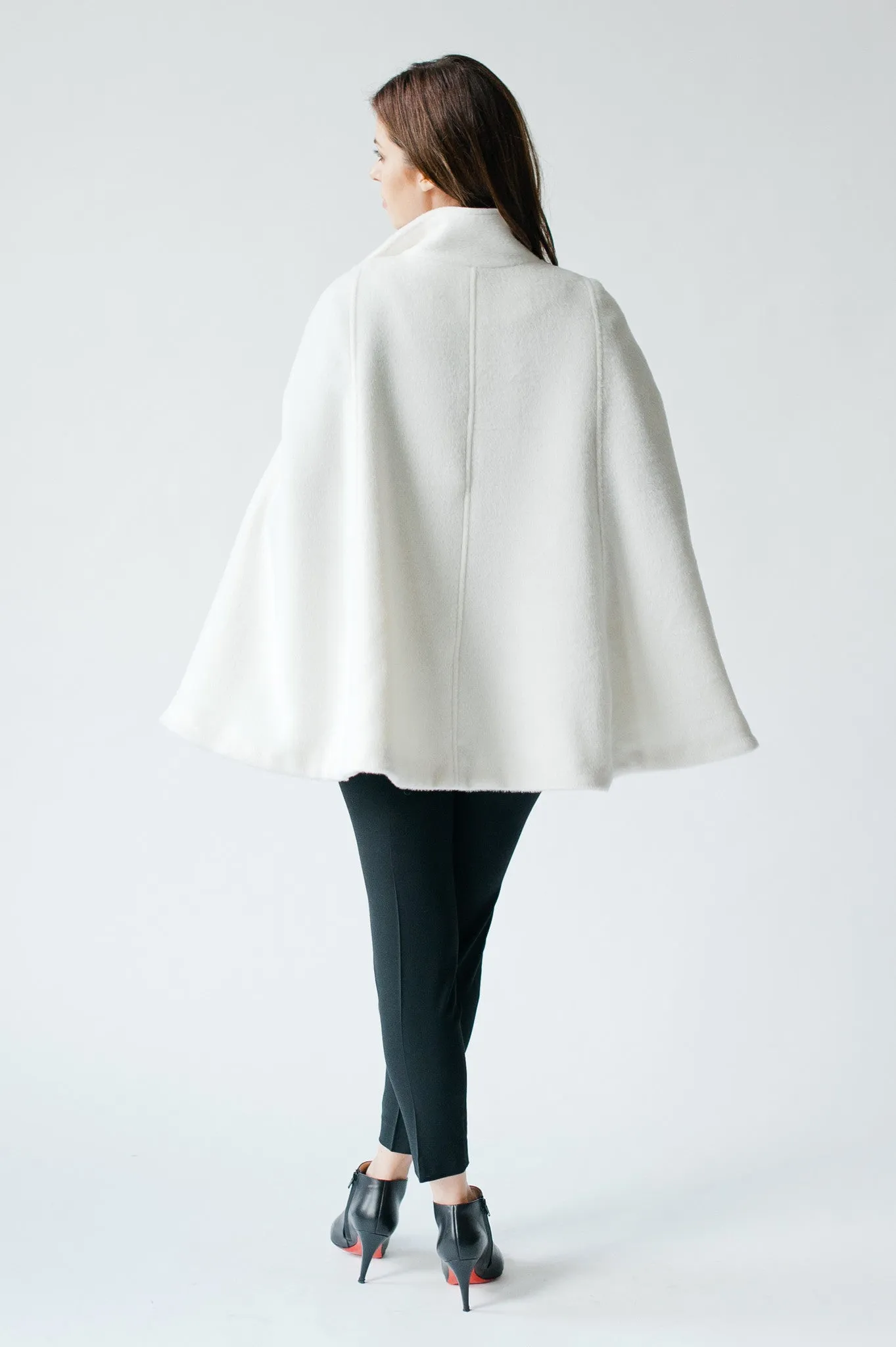 High Street Swing Cape - Ivory