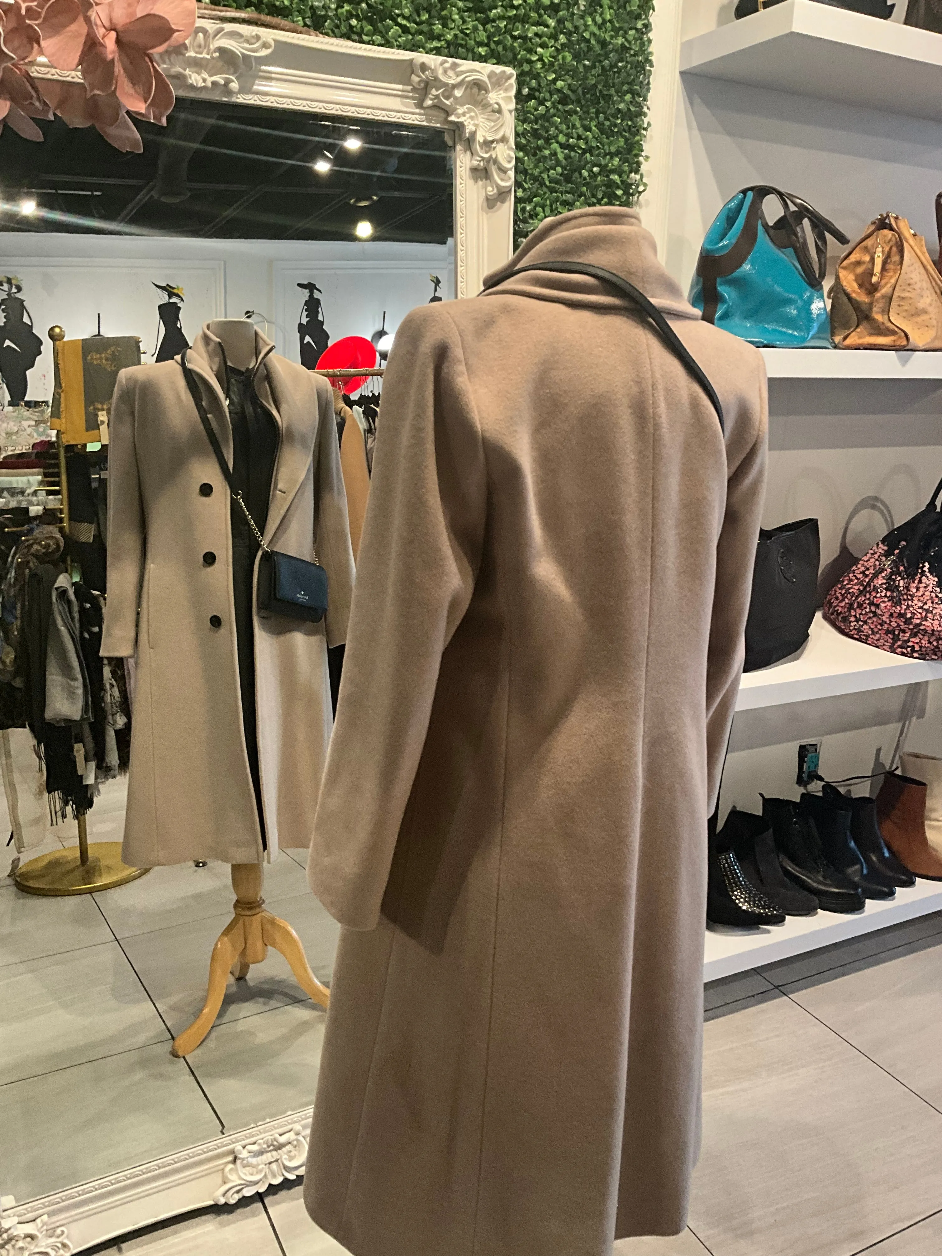 HISO Canada Wheat Wool & Cashmere Coat