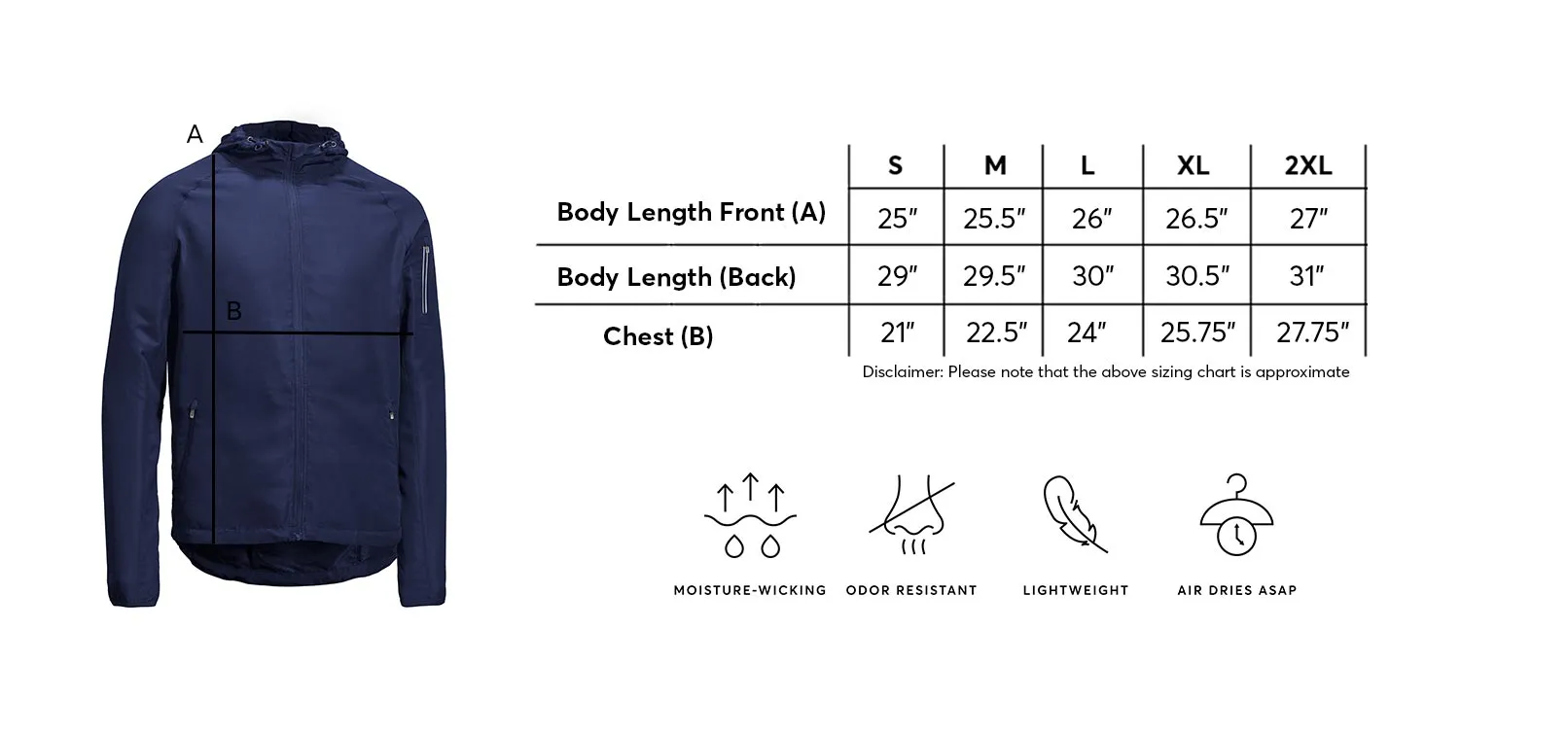 Hooded Swift Tec Jacket