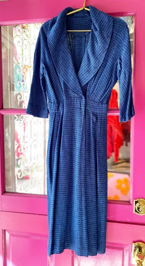 Houndstooth 40s Dress