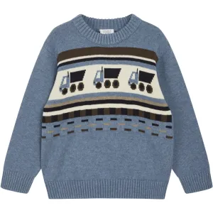 Hust & Claire Ocean Melange Mini Pelle Pullover