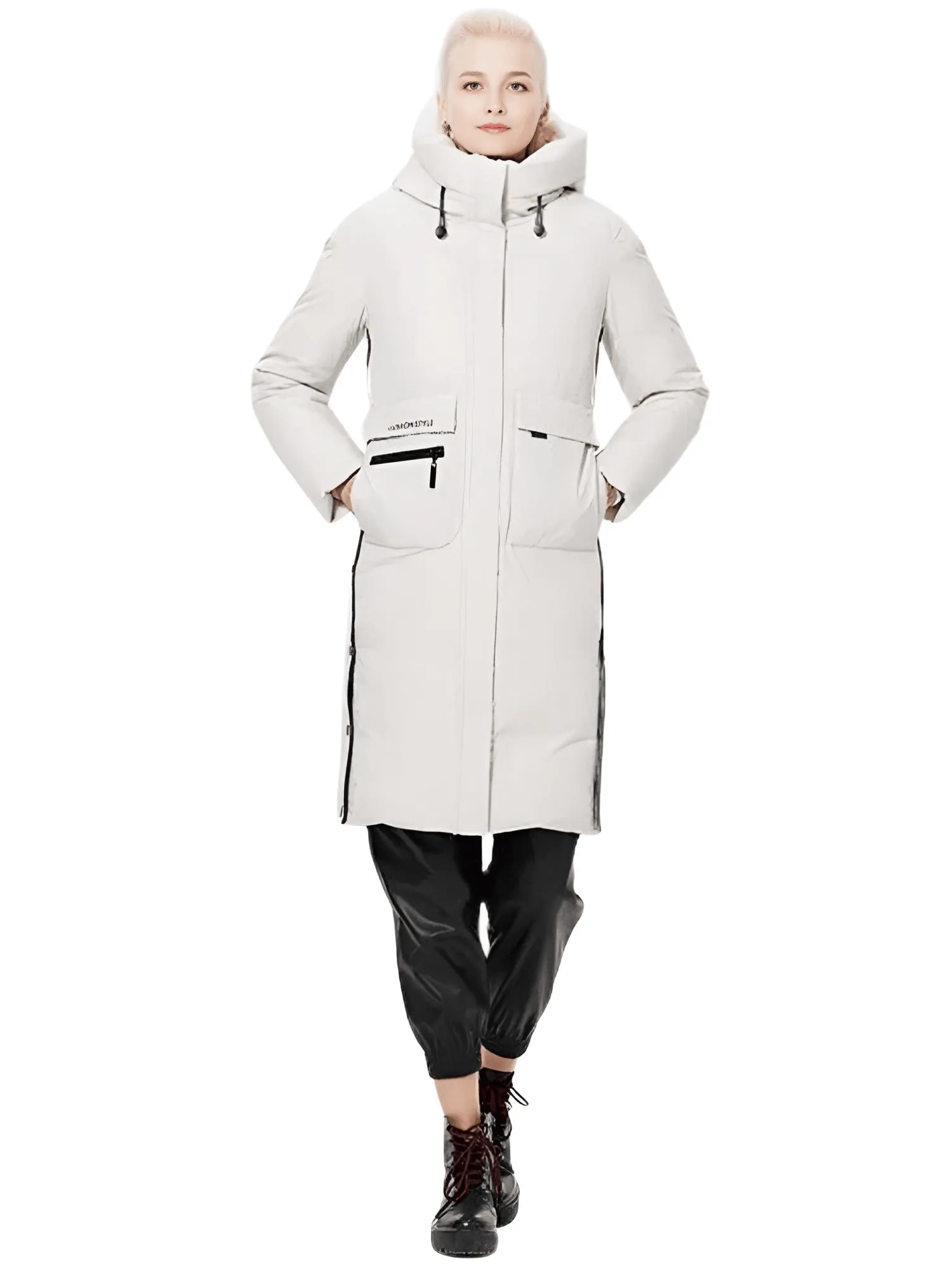 ICEbear Women's Long Winter Jacket With Big Pockets