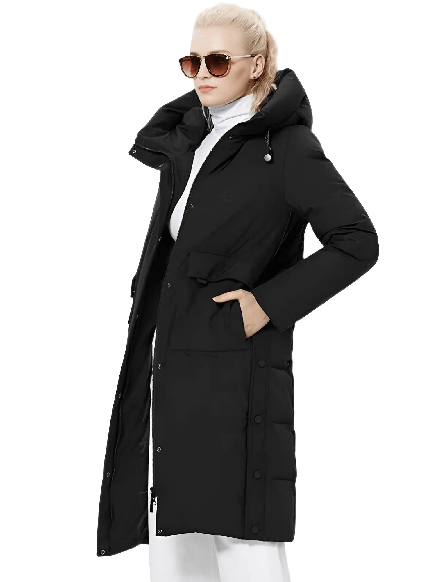 ICEbear Women's Long Winter Jacket With Big Pockets