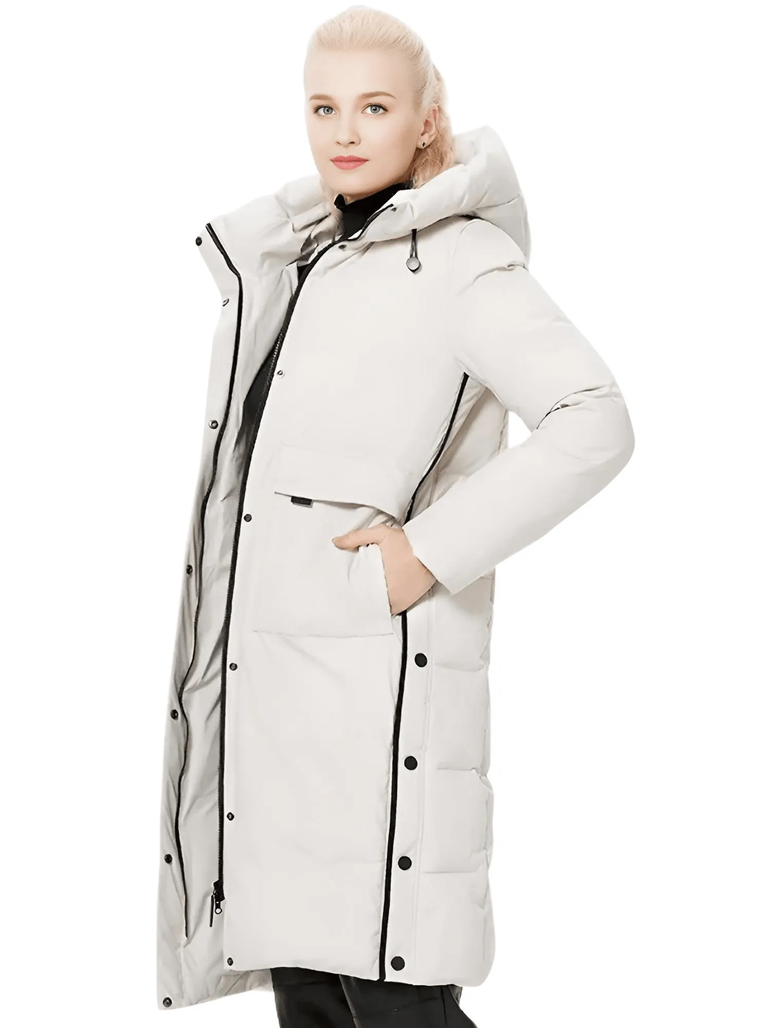 ICEbear Women's Long Winter Jacket With Big Pockets