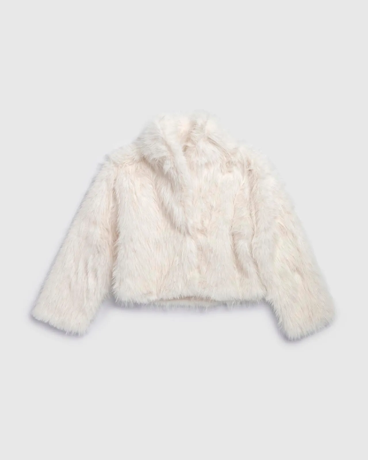 Infant Girl Faux Fur Shorty Coat