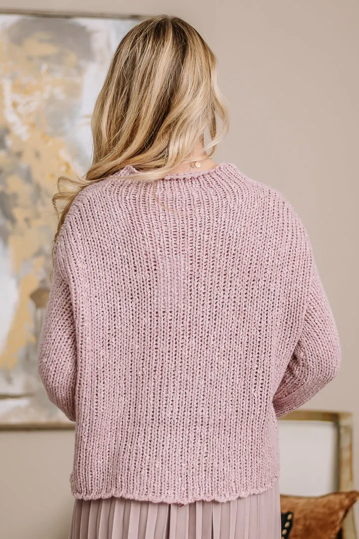 Irma Knit Sweater | Blush