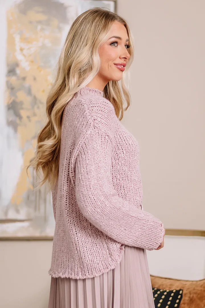 Irma Knit Sweater | Blush