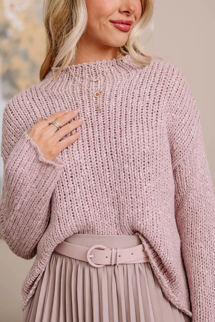 Irma Knit Sweater | Blush