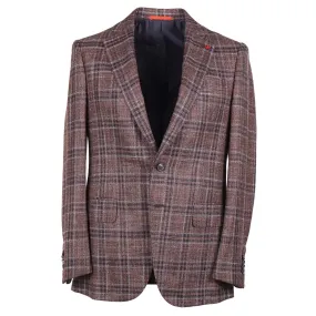 Isaia Woven Wool-Silk-Linen Sport Coat