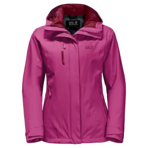 Jack Wolfskin Womens Troposphere Jacket - Fuchsia