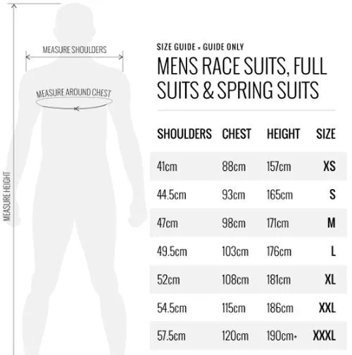 JETPILOT Mens RX Race John and Jacket Wetsuit