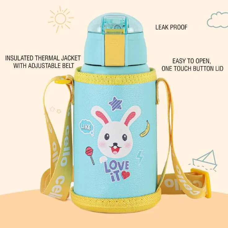 Kido Hot & Cold Stainless Steel Kids Water Bottle, 500ml