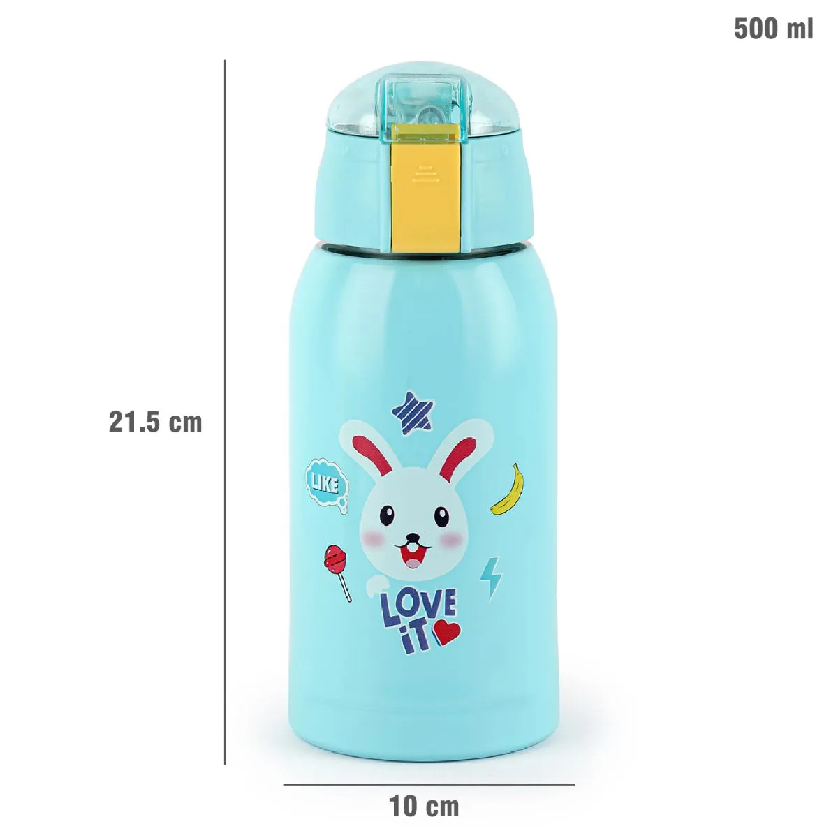 Kido Hot & Cold Stainless Steel Kids Water Bottle, 500ml