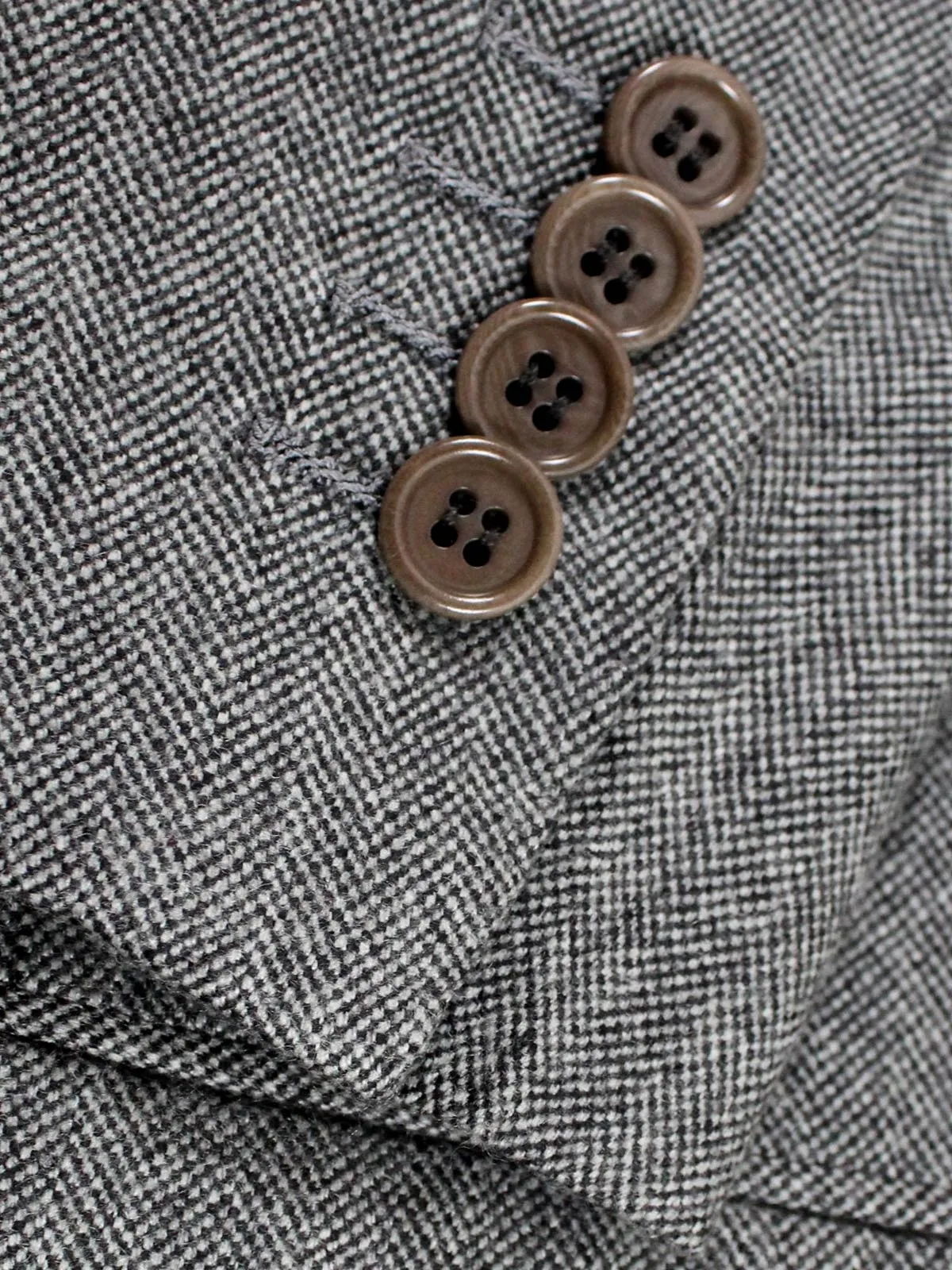 Kiton Sport Coat Gray 2 Button Herringbone Cashmere EUR 50/ US 40 R REDUCED SALE