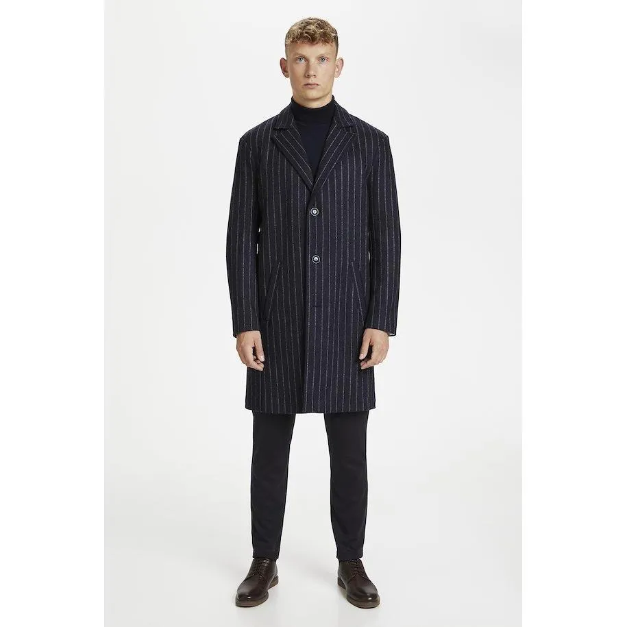 LANCASTER 3 CHALK STRIPE COAT