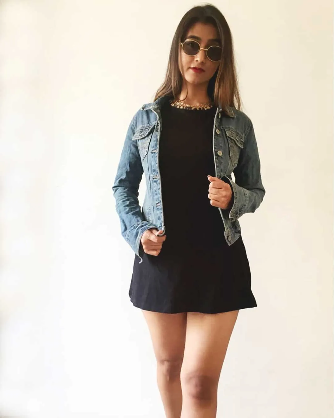 Leopard Print Contrast Trim T-Shirt Dress