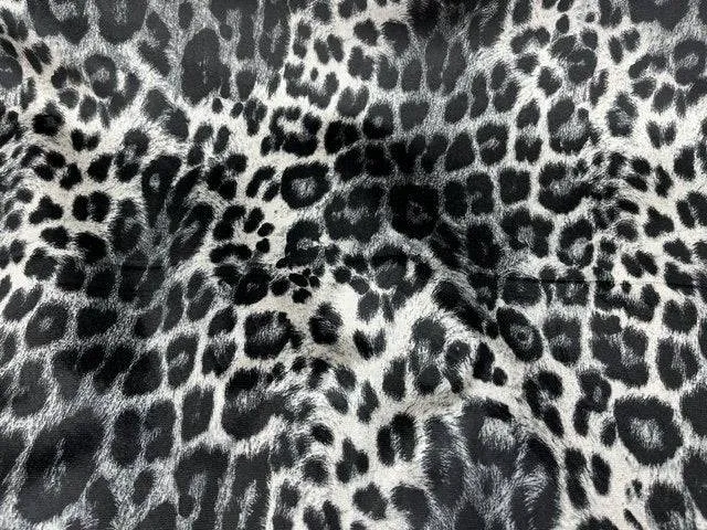 Leopard - Stretch Printed Velvet