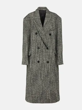 Lojimiko oversized wool-blend coat