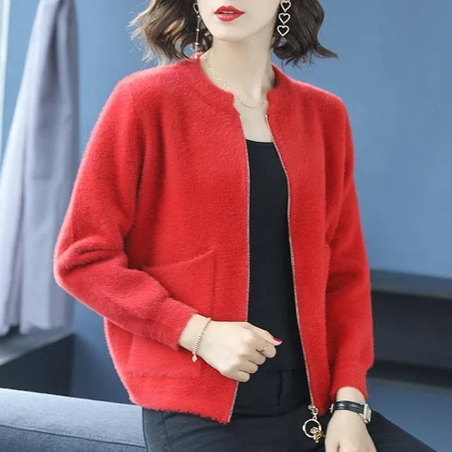 Long Sleeve Knitted Sweater