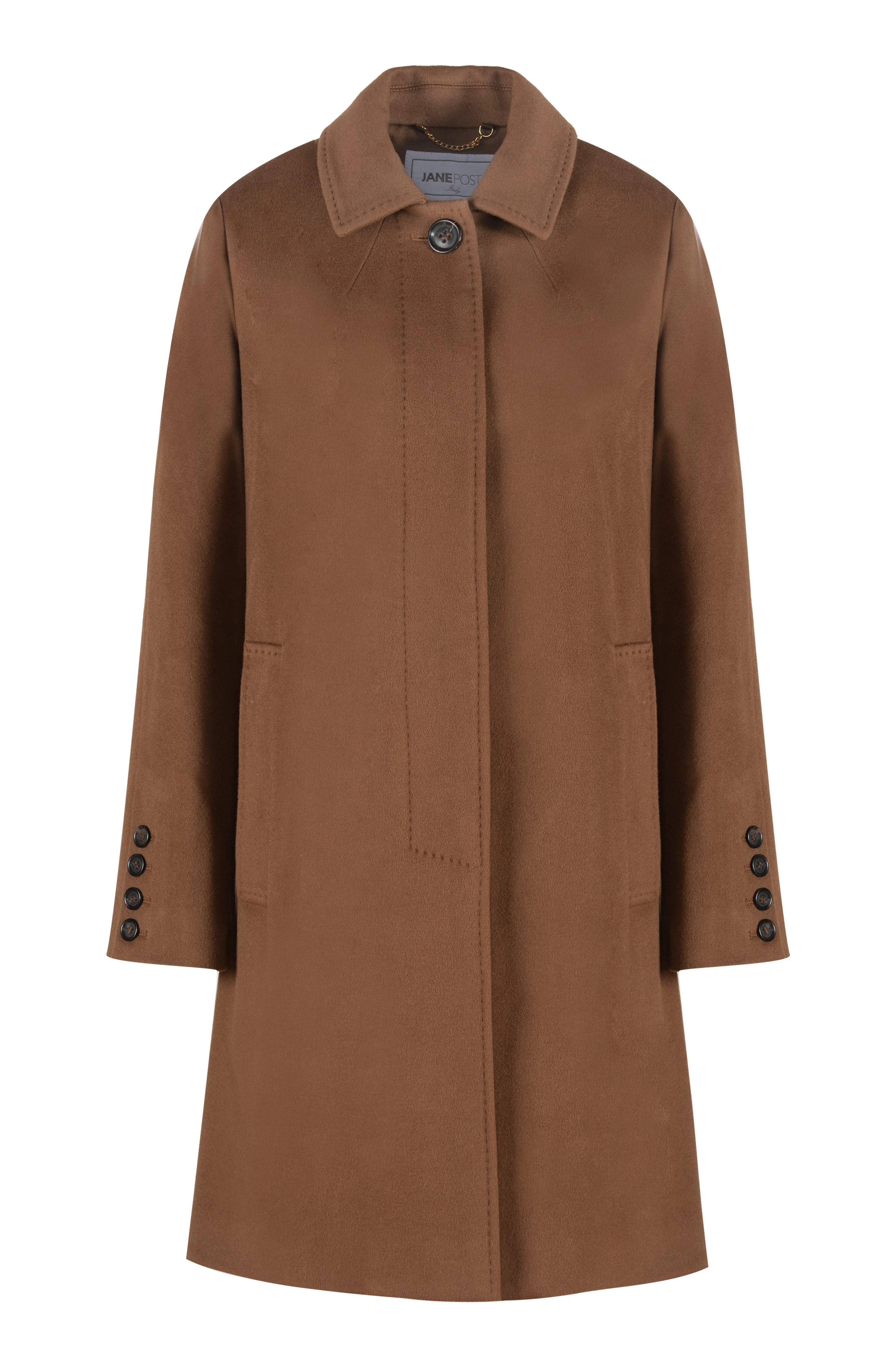 LORO PIANA WOOL CLASSIC COAT