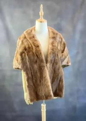 Luxury Real Mink Fur Stole (Mink11)