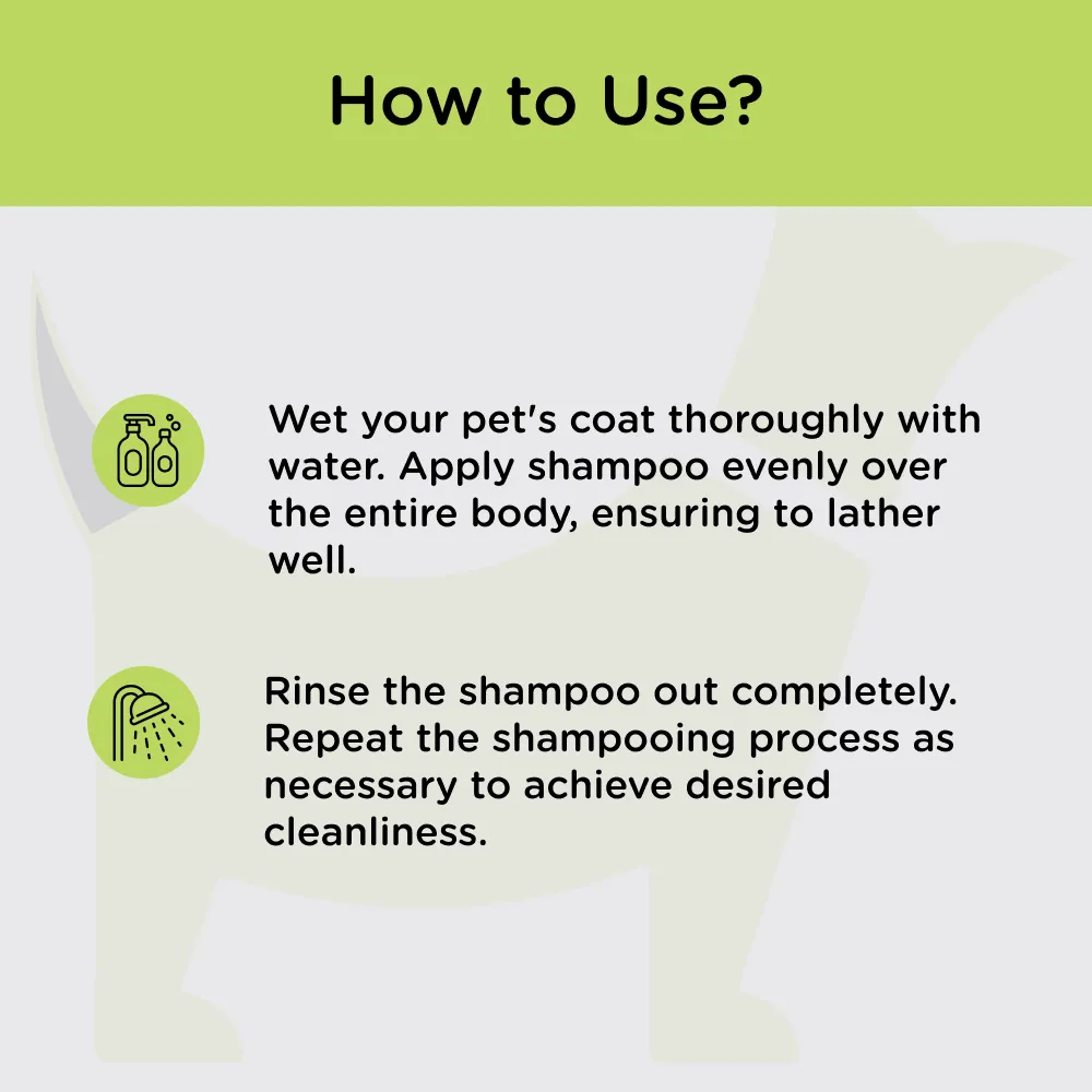 M Pets Flea & Tick Shampoo for Dogs