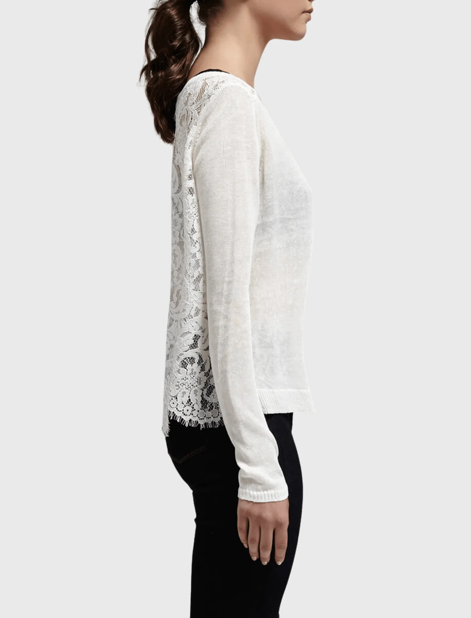 Matrika Lace Back Knit