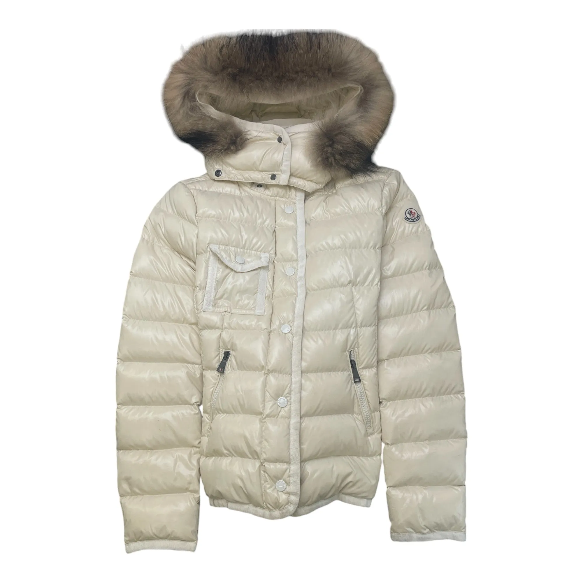 Men's Armoise Down Jacket Cream Size 2 / M