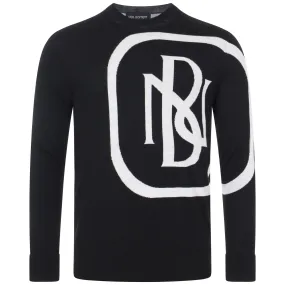 Monogram Merino Wool Loose Jumper