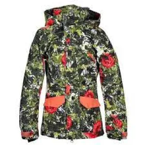 Nikita Girls Hawthorne Jacket - Camo Pop Peri