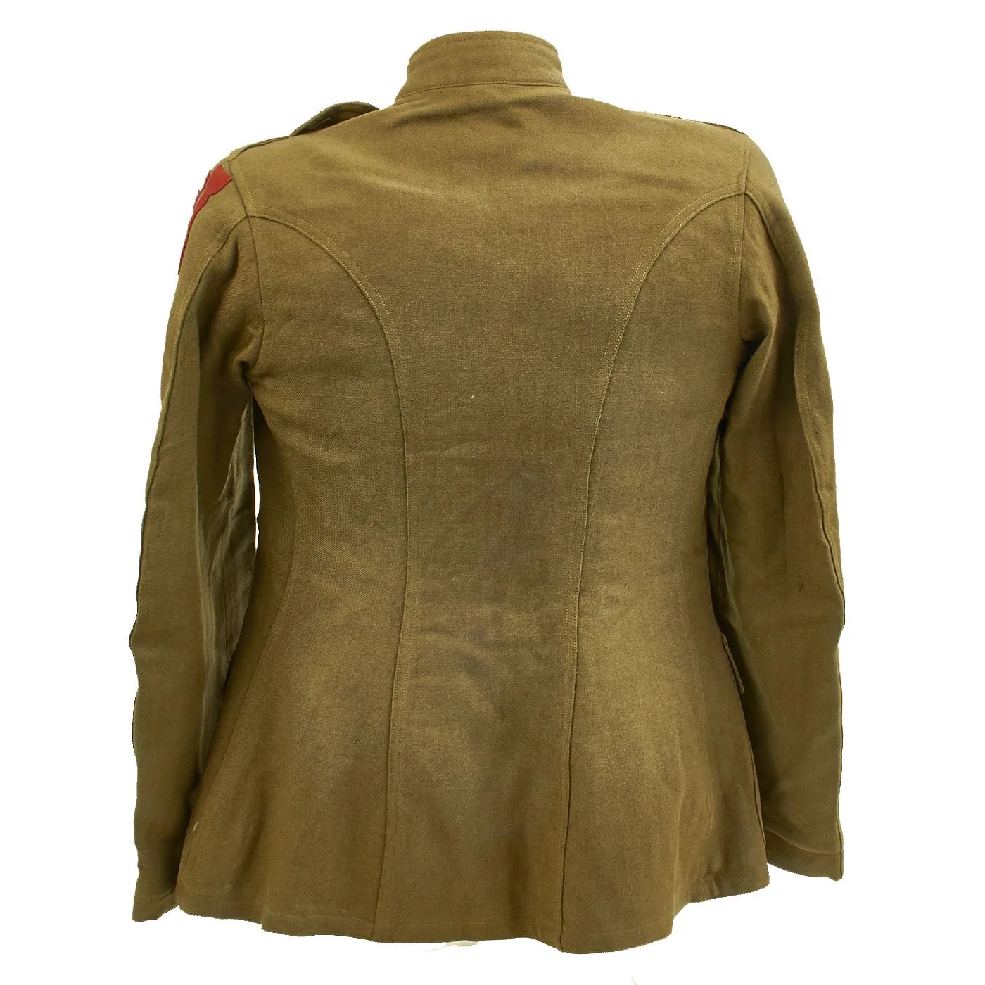 Original U.S. WWI 2nd Infantry Division 1st Battalion 2nd Engineer Regiment Indian Head Service Coat