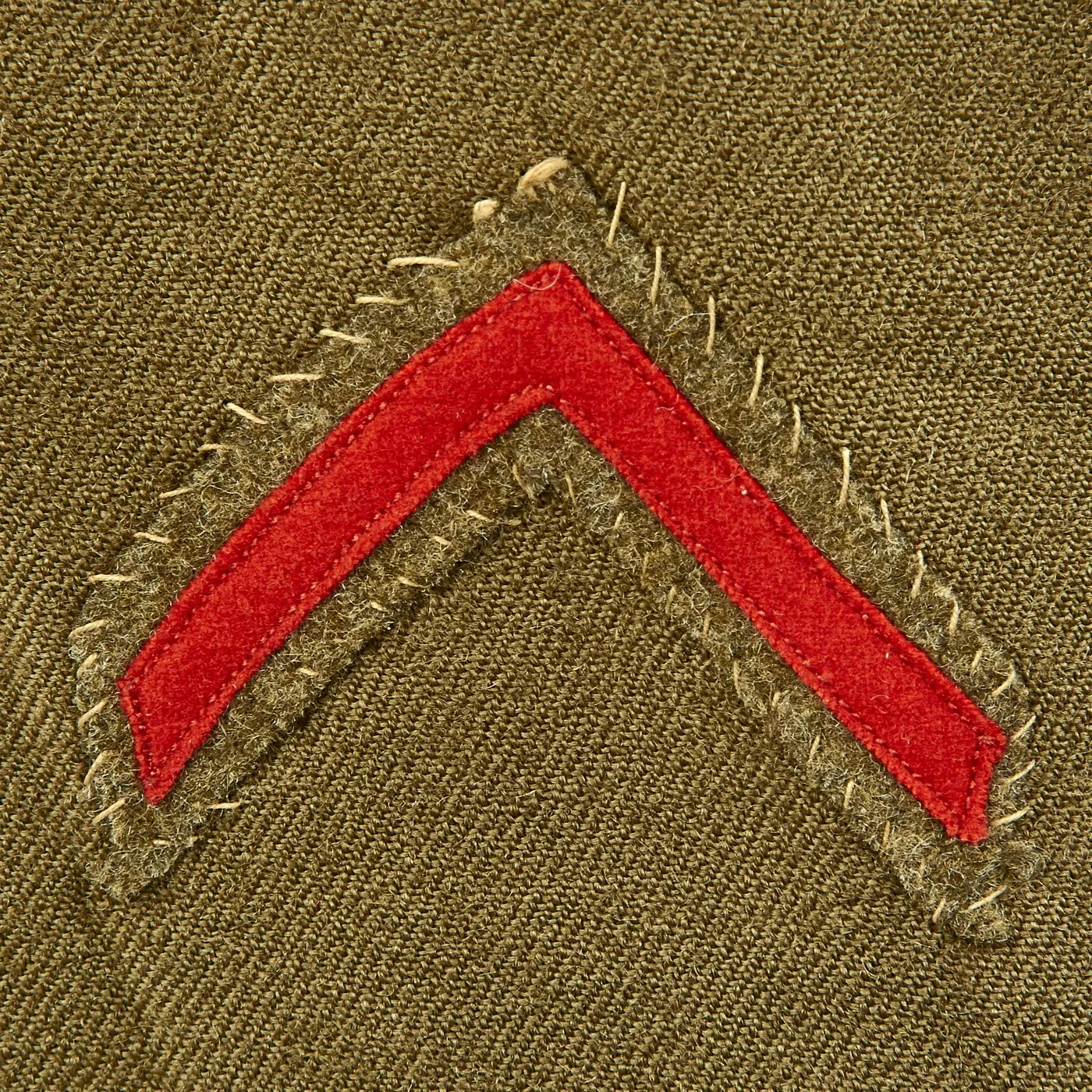 Original U.S. WWI 2nd Infantry Division 1st Battalion 2nd Engineer Regiment Indian Head Service Coat