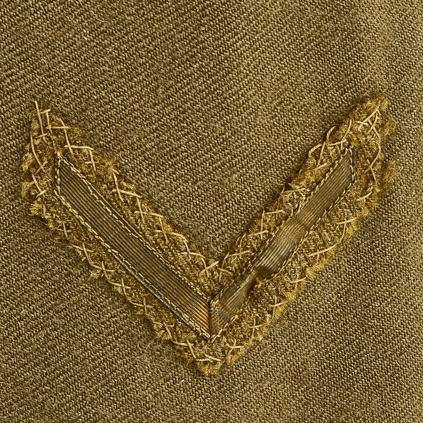 Original U.S. WWI 2nd Infantry Division 1st Battalion 2nd Engineer Regiment Indian Head Service Coat