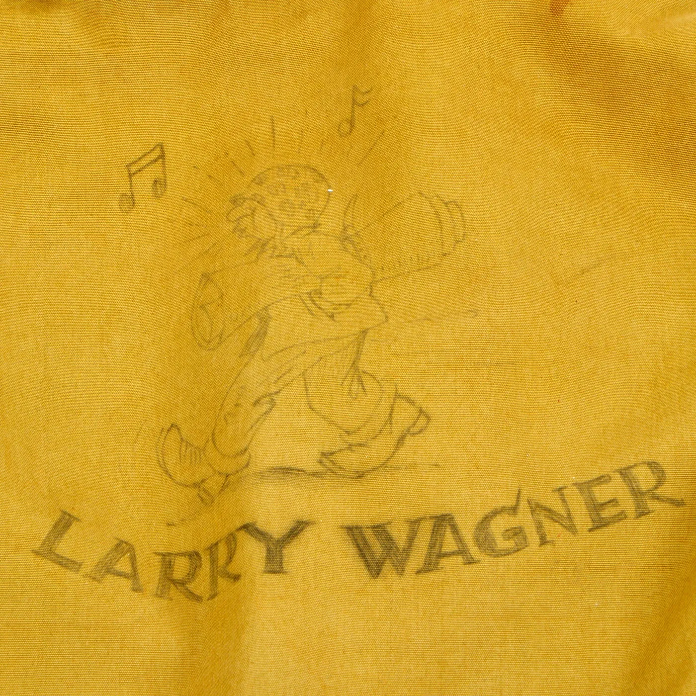 Original U.S. WWII USMC Composer Larry Wagner M-1941 Field Jacket with Hand Drawn Cartoon