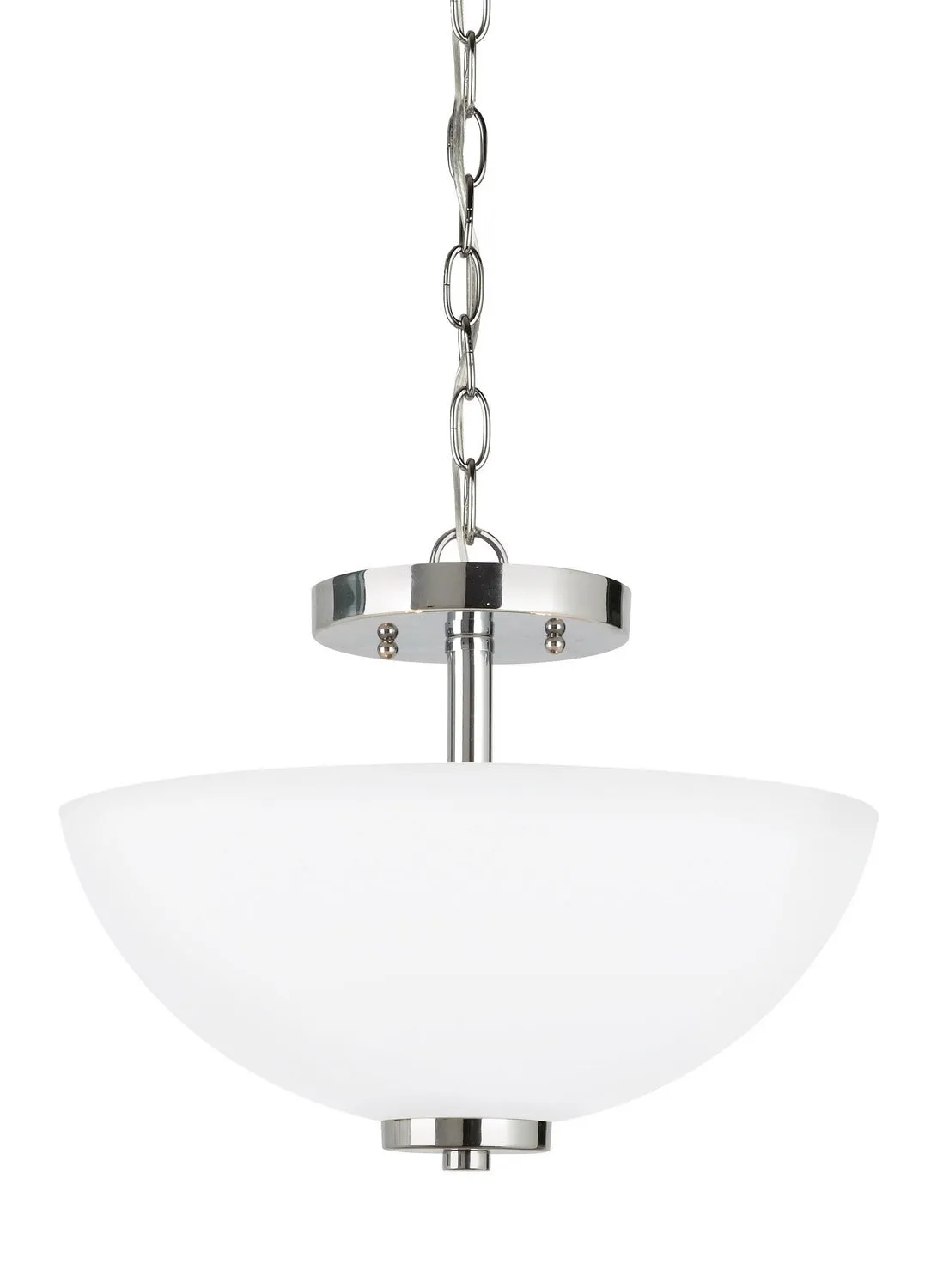 Oslo 2-Light Semi-Flush Convertible Pendant