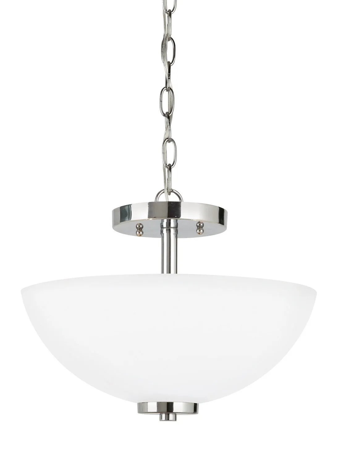 Oslo 2-Light Semi-Flush Convertible Pendant