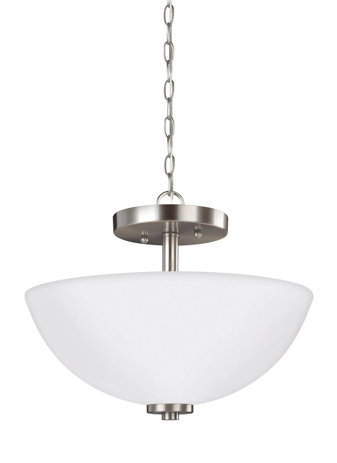 Oslo 2-Light Semi-Flush Convertible Pendant